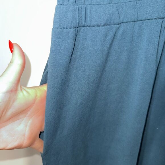 Universal Standard Jersey Cap Sleeve Dress - Forest Green M/18-20 - Picture 4 of 7